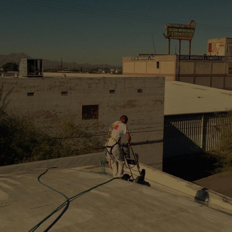 Roof Coating in Tucson - Roof Top