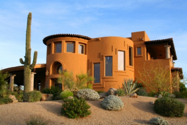 Painters in Oro Valley - Copper-Colored Mansion
