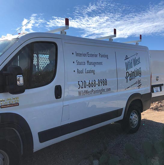 Hiring a Paint Company - Wild West Painting Van